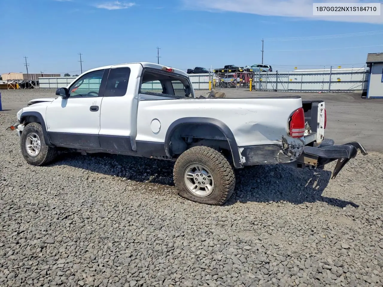 2001 Dodge Dakota VIN: 1B7GG22NX1S184710 Lot: 59686346