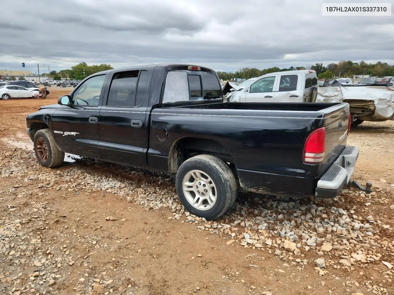 1B7HL2AX01S337310 2001 Dodge Dakota Quad