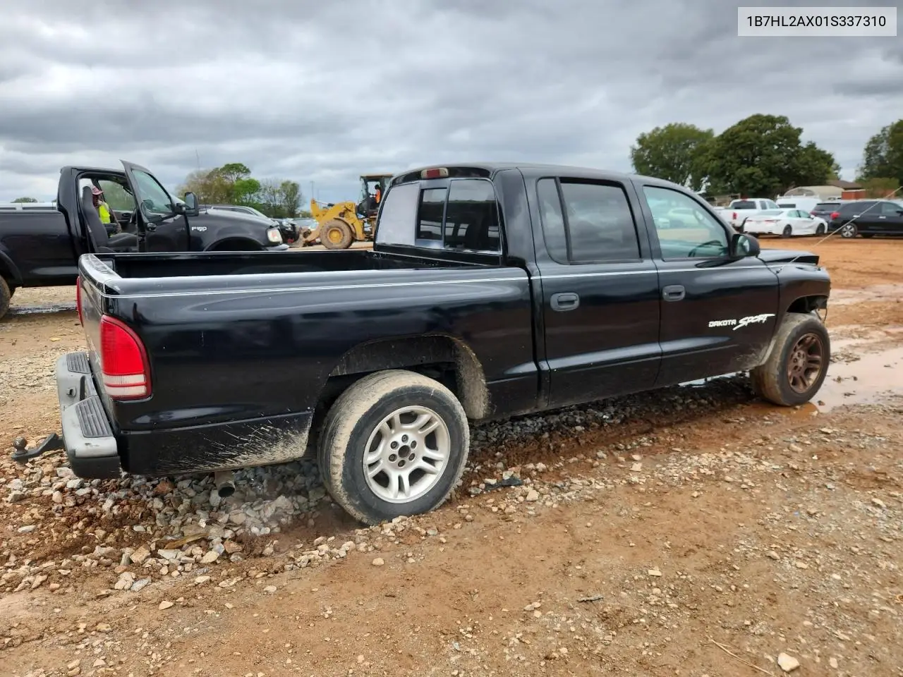 1B7HL2AX01S337310 2001 Dodge Dakota Quad