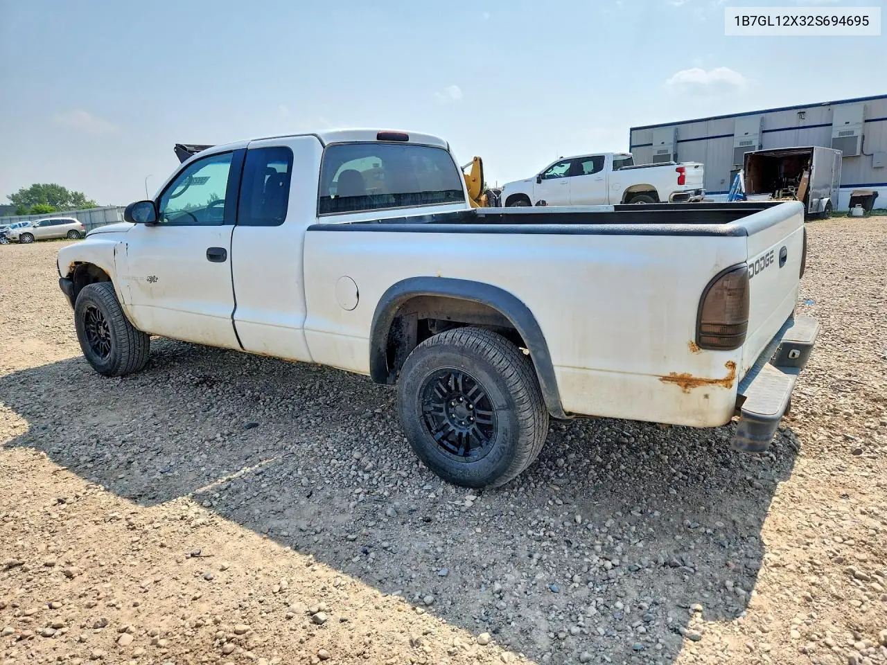 2002 Dodge Dakota Base VIN: 1B7GL12X32S694695 Lot: 59220496