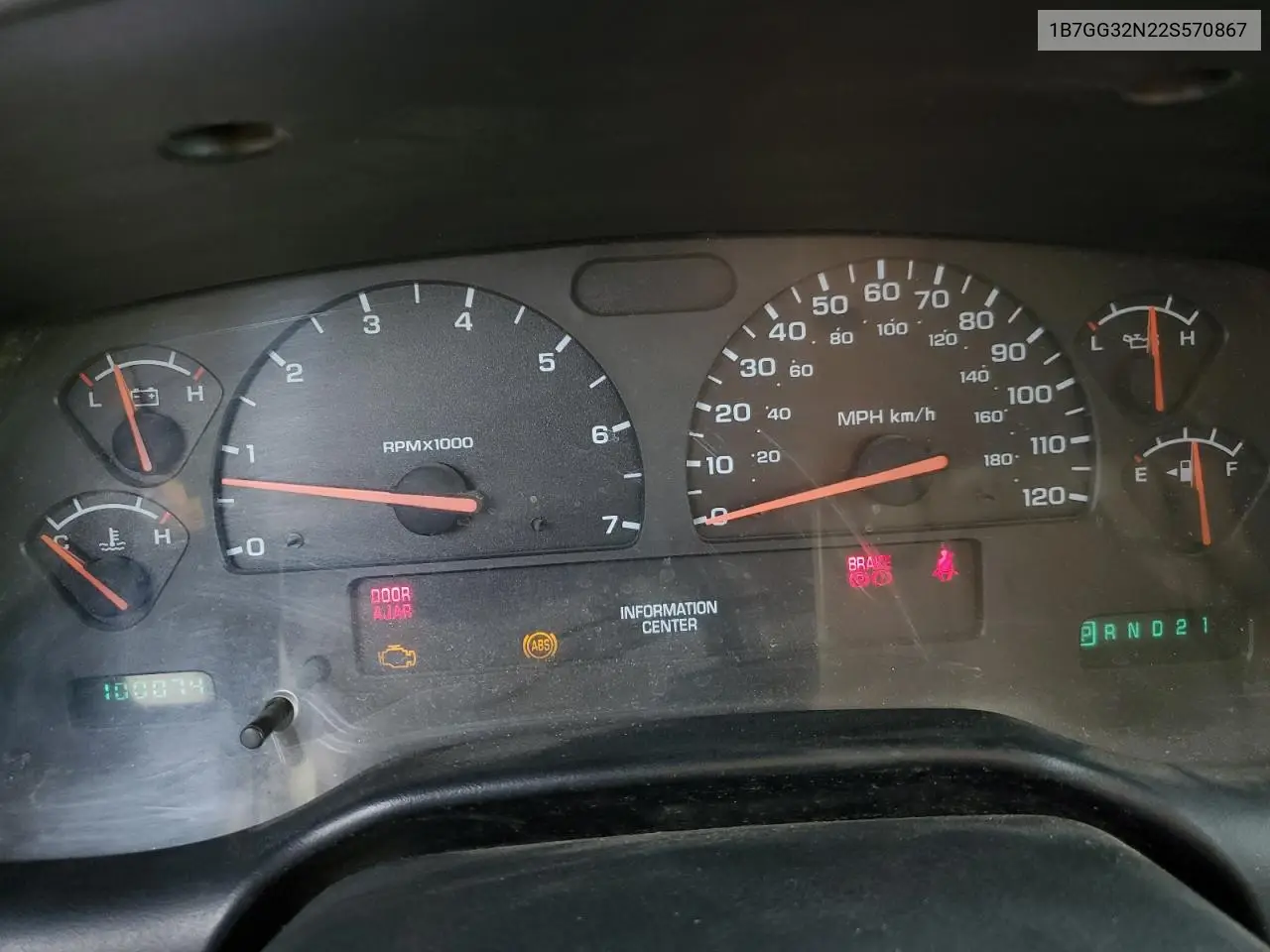1B7GG32N22S570867 2002 Dodge Dakota Sport