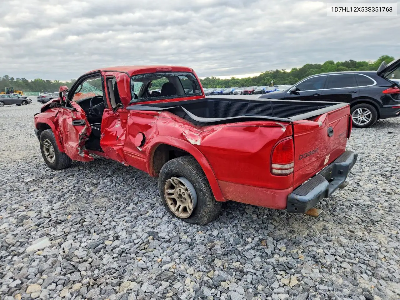 2003 Dodge Dakota Sxt VIN: 1D7HL12X53S351768 Lot: 53450756