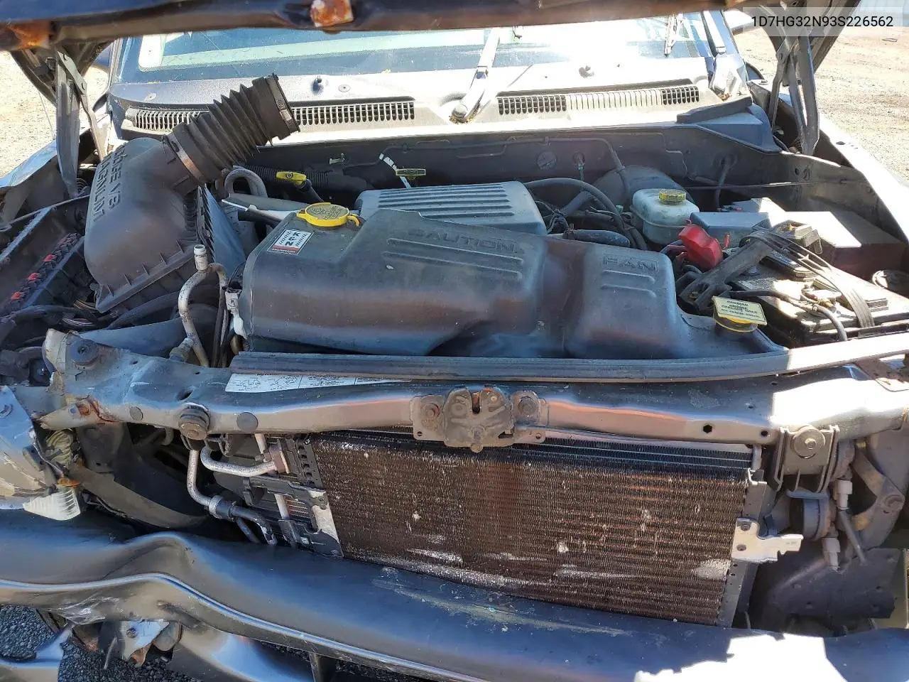 2003 Dodge Dakota Sport VIN: 1D7HG32N93S226562 Lot: 55637586