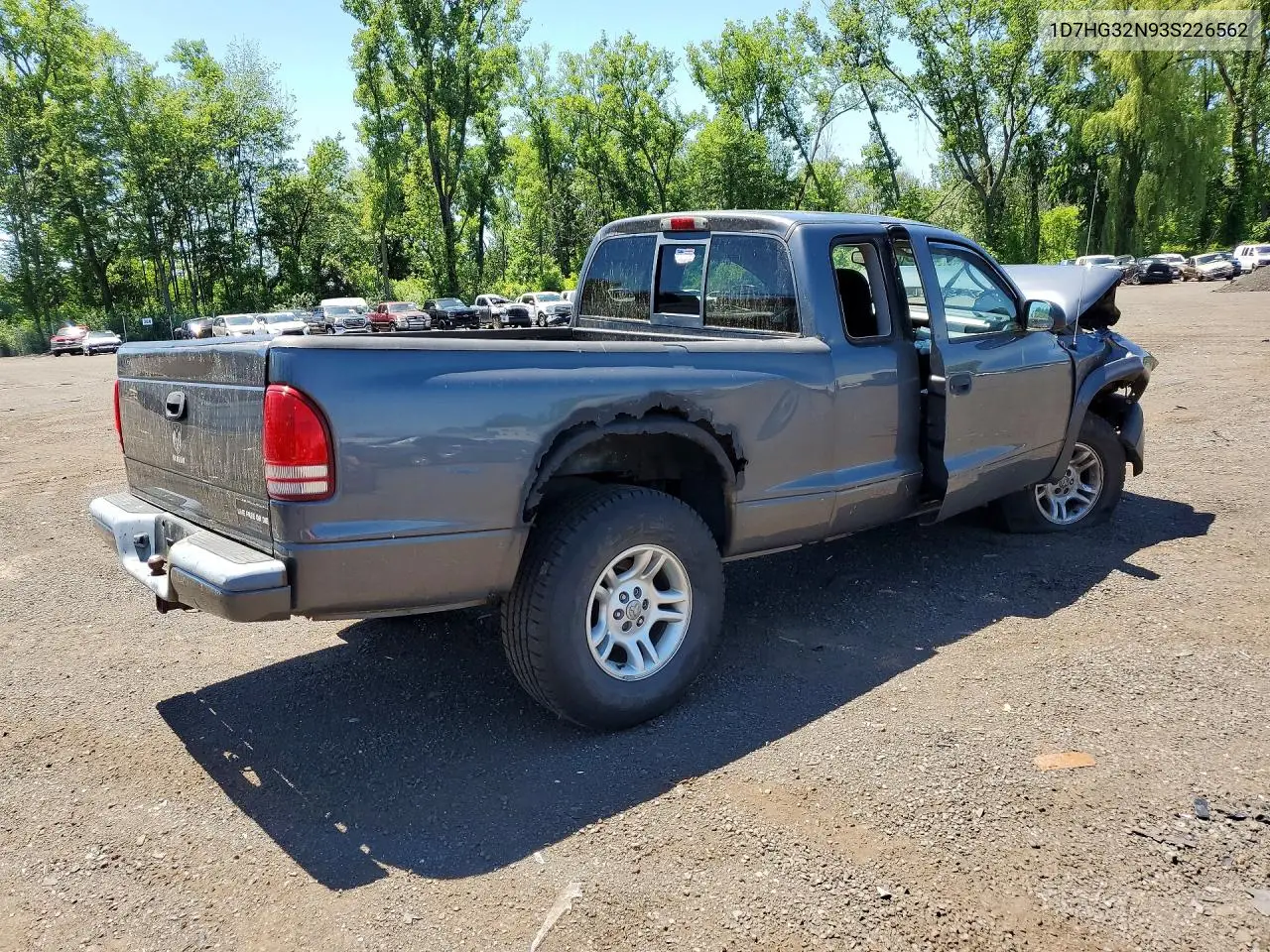 2003 Dodge Dakota Sport VIN: 1D7HG32N93S226562 Lot: 55637586