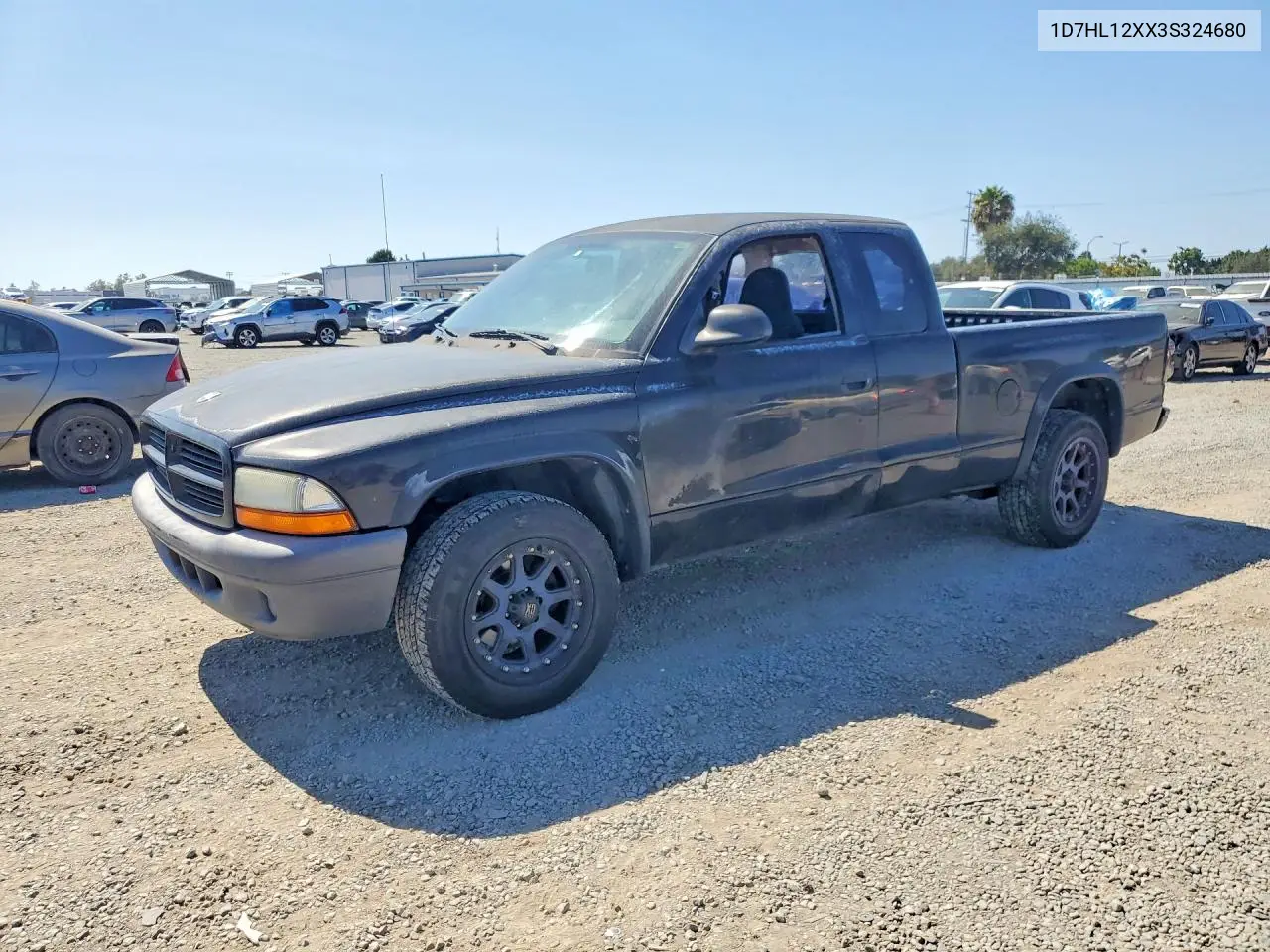 2003 Dodge Dakota Sxt VIN: 1D7HL12XX3S324680 Lot: 58158636