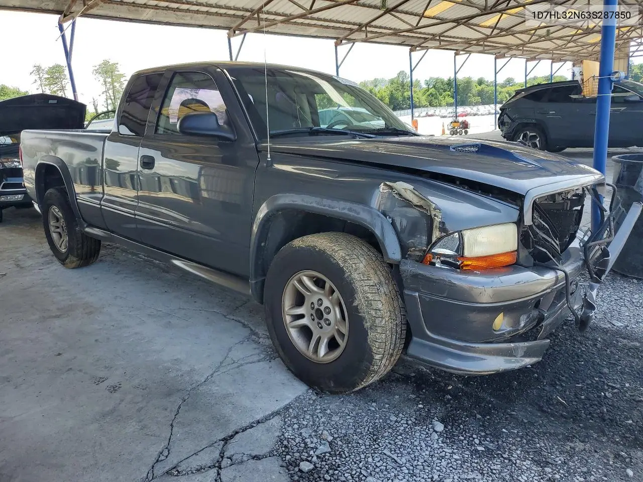 2003 Dodge Dakota Sport VIN: 1D7HL32N63S287850 Lot: 58198236