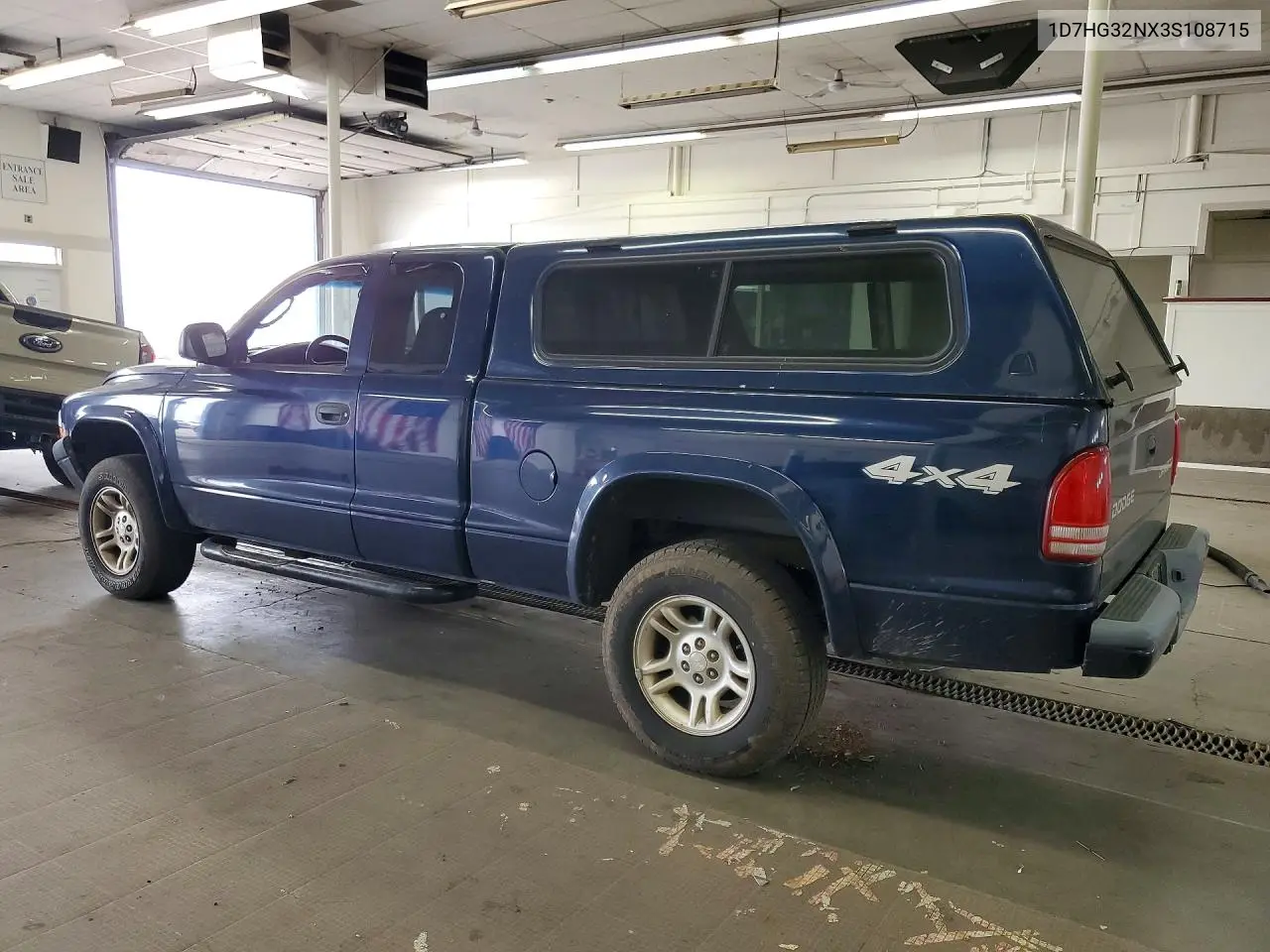 2003 Dodge Dakota Sport VIN: 1D7HG32NX3S108715 Lot: 60971096