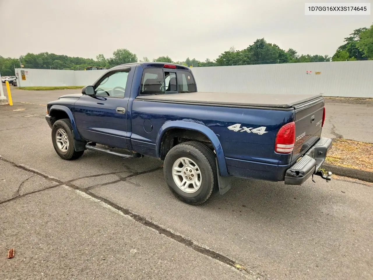 2003 Dodge Dakota Sxt VIN: 1D7GG16XX3S174645 Lot: 61588796