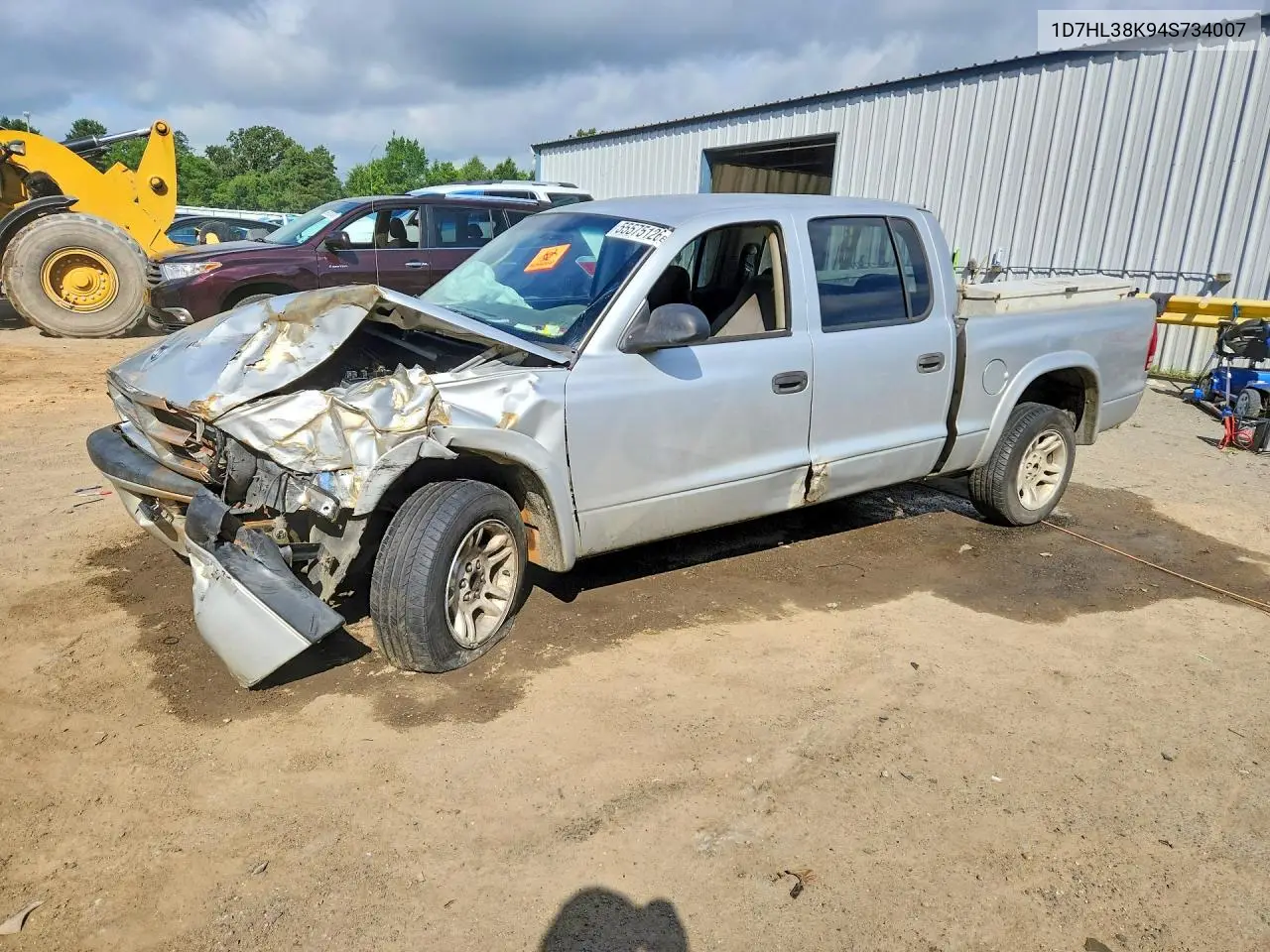 2004 Dodge Dakota Quad Sport VIN: 1D7HL38K94S734007 Lot: 55575126