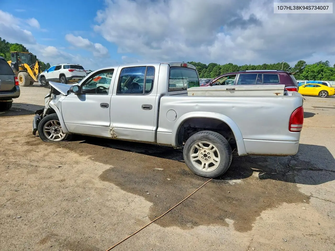 2004 Dodge Dakota Quad Sport VIN: 1D7HL38K94S734007 Lot: 55575126