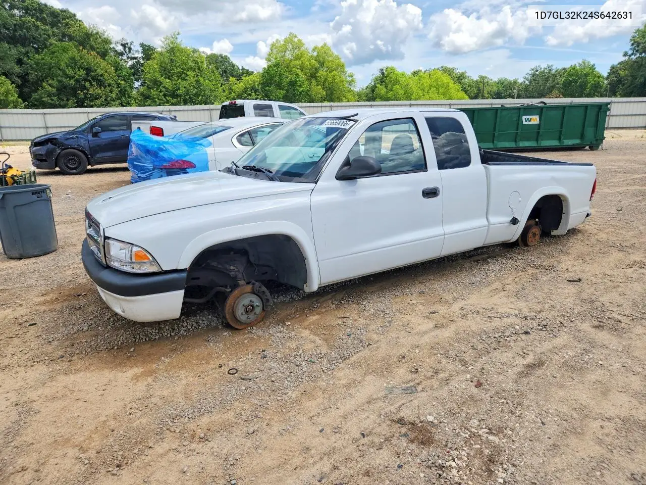 2004 Dodge Dakota Sport VIN: 1D7GL32K24S642631 Lot: 55669066