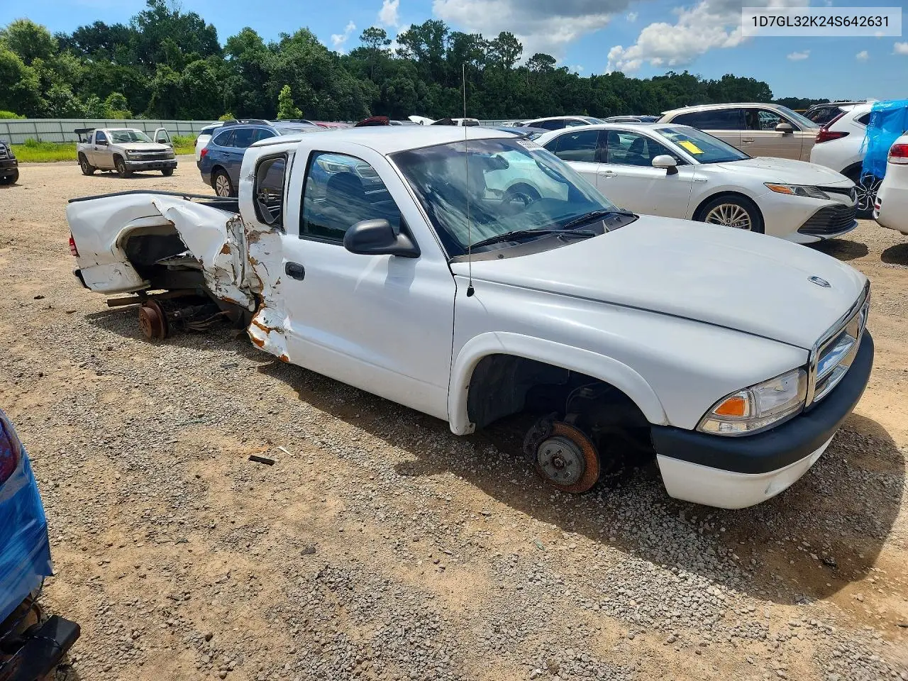 2004 Dodge Dakota Sport VIN: 1D7GL32K24S642631 Lot: 55669066