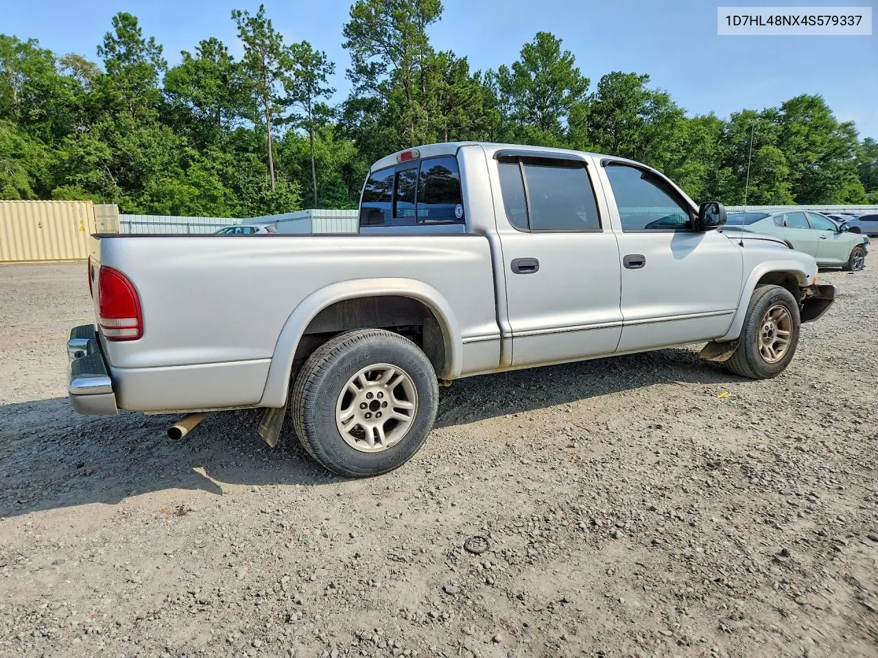 2004 Dodge Dakota Quad Slt VIN: 1D7HL48NX4S579337 Lot: 58684606
