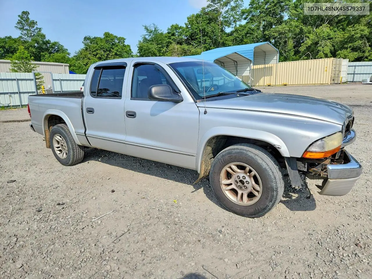 2004 Dodge Dakota Quad Slt VIN: 1D7HL48NX4S579337 Lot: 58684606