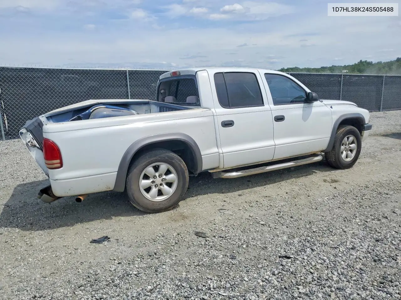 2004 Dodge Dakota Quad Sport VIN: 1D7HL38K24S505488 Lot: 58723856