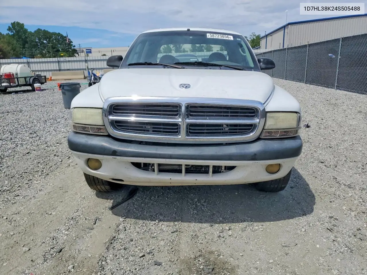 2004 Dodge Dakota Quad Sport VIN: 1D7HL38K24S505488 Lot: 58723856