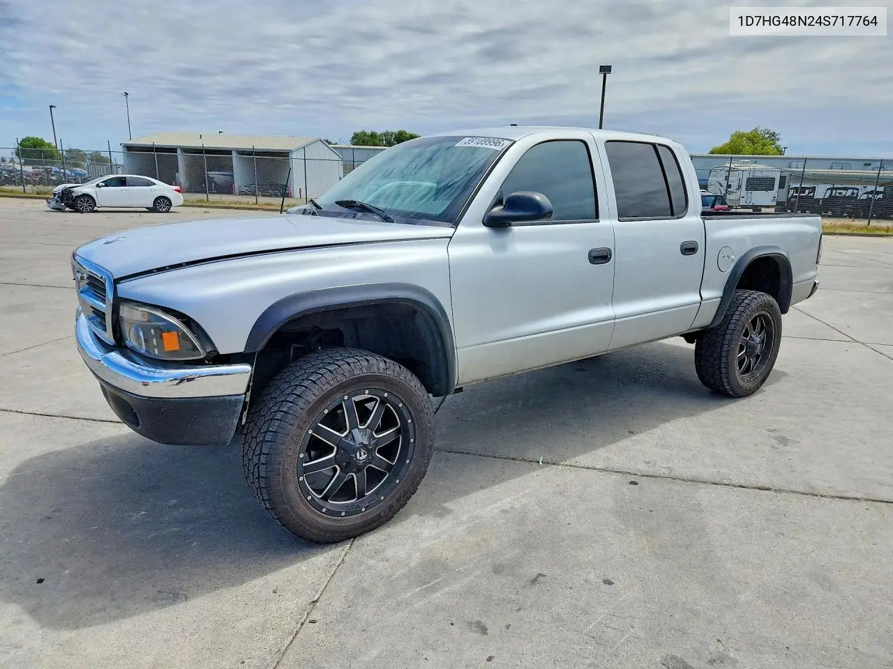 2004 Dodge Dakota Quad Slt VIN: 1D7HG48N24S717764 Lot: 59189996