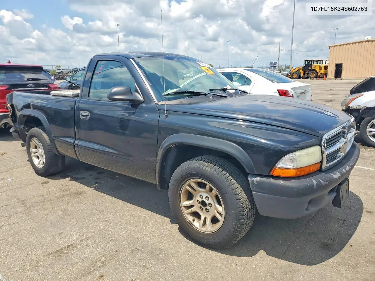 2004 Dodge Dakota Sxt VIN: 1D7FL16K34S602763 Lot: 60678906