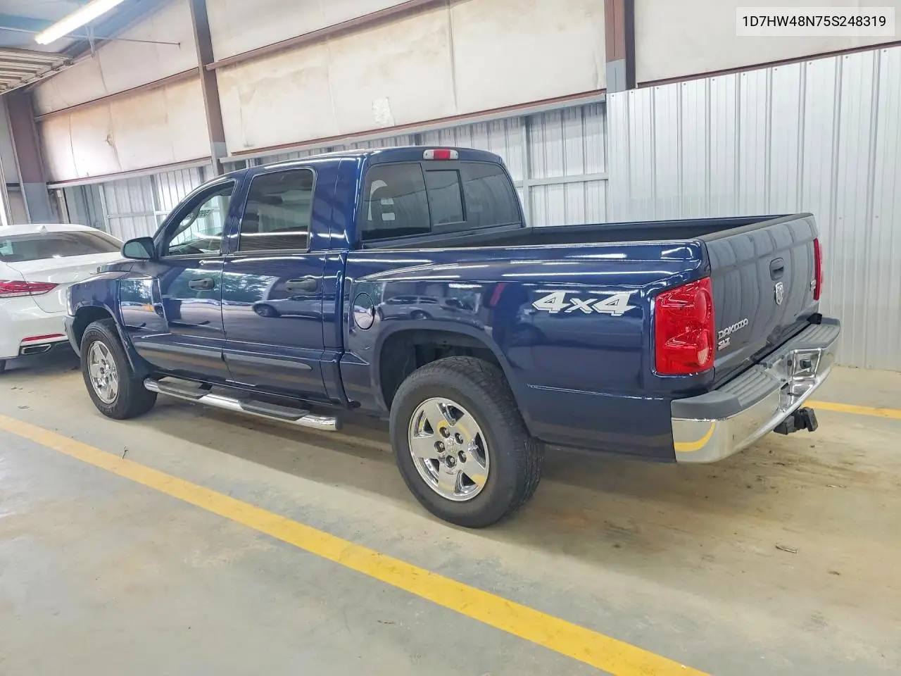 2005 Dodge Dakota Quad Slt VIN: 1D7HW48N75S248319 Lot: 59958426