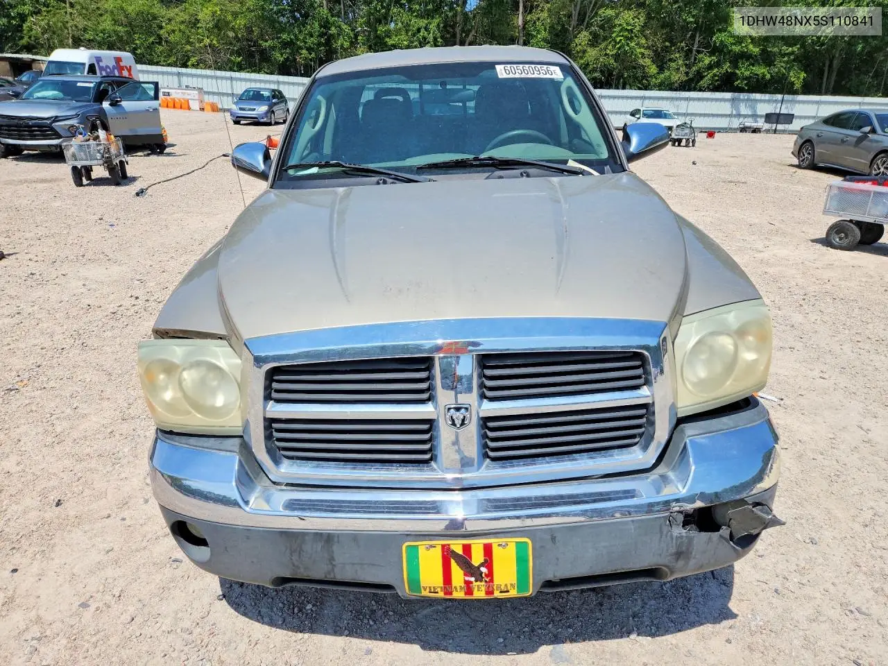 2005 Dodge Dakota VIN: 1D7HW48NX5S110841 Lot: 60560956