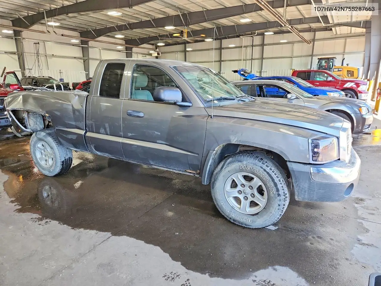 2005 Dodge Dakota Slt VIN: 1D7HW42N75S287663 Lot: 60879506
