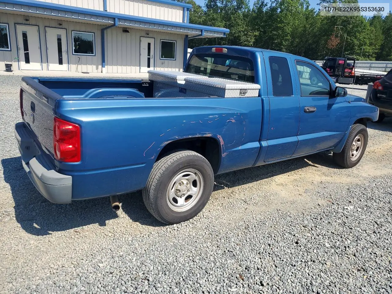 2005 Dodge Dakota St VIN: 1D7HE22K95S353630 Lot: 61109706