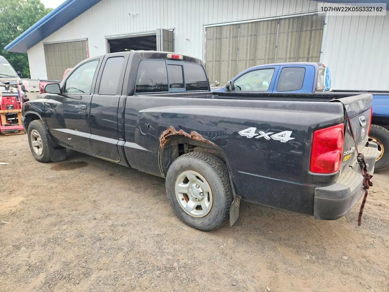 2005 Dodge Dakota St VIN: 1D7HW22K05S332162 Lot: 61687266