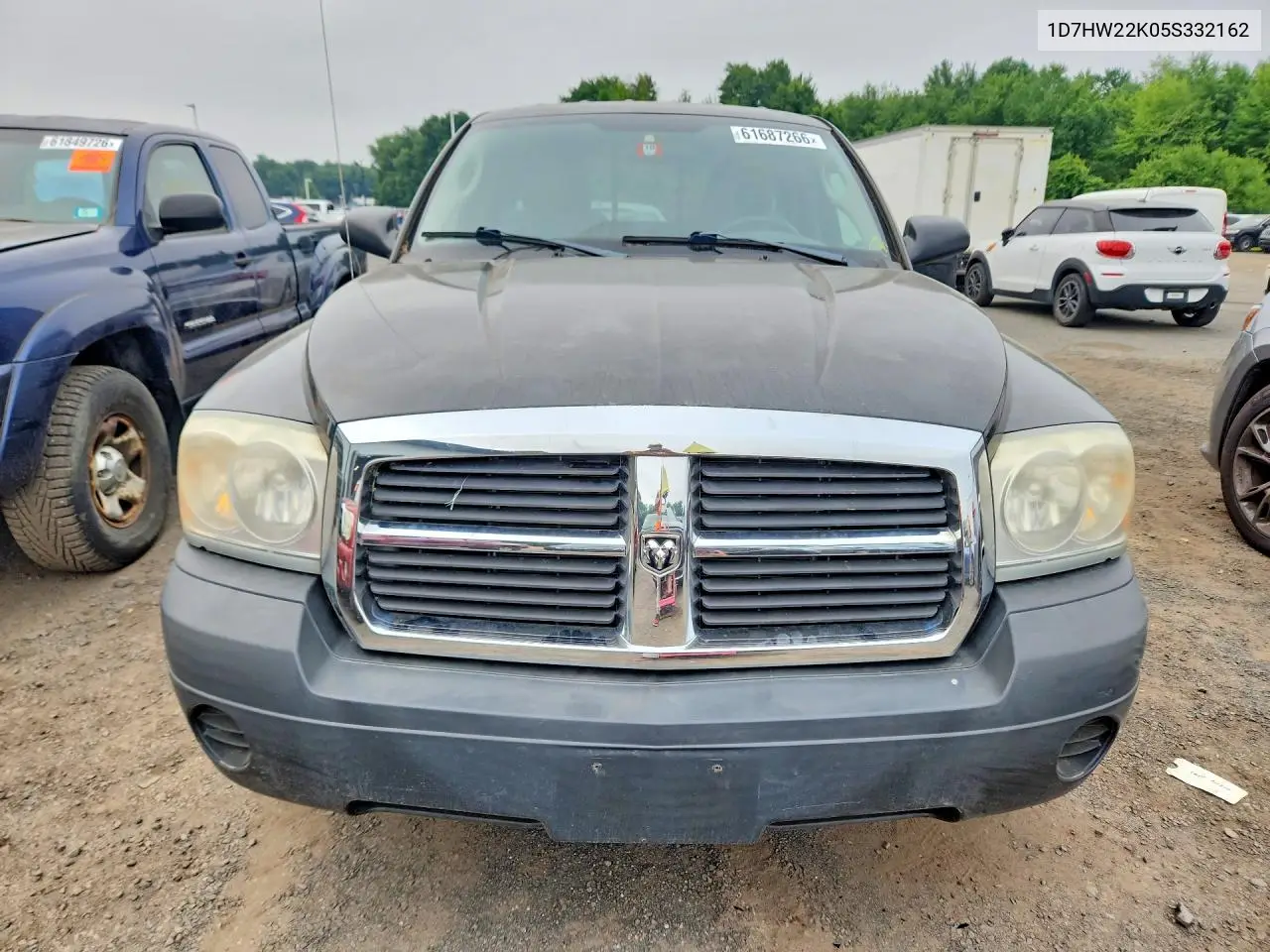 2005 Dodge Dakota St VIN: 1D7HW22K05S332162 Lot: 61687266