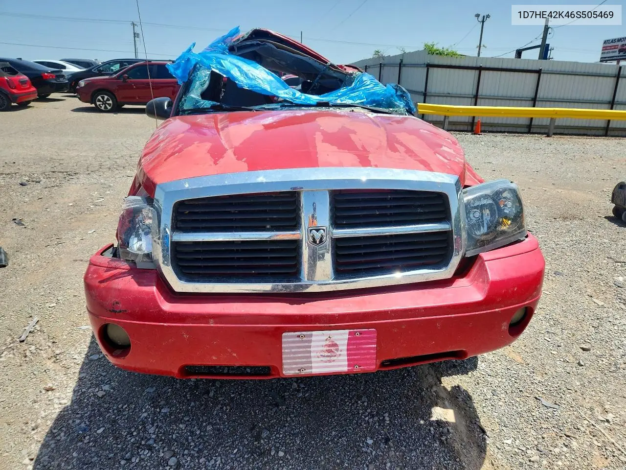 2006 Dodge Dakota Slt VIN: 1D7HE42K46S505469 Lot: 59177276