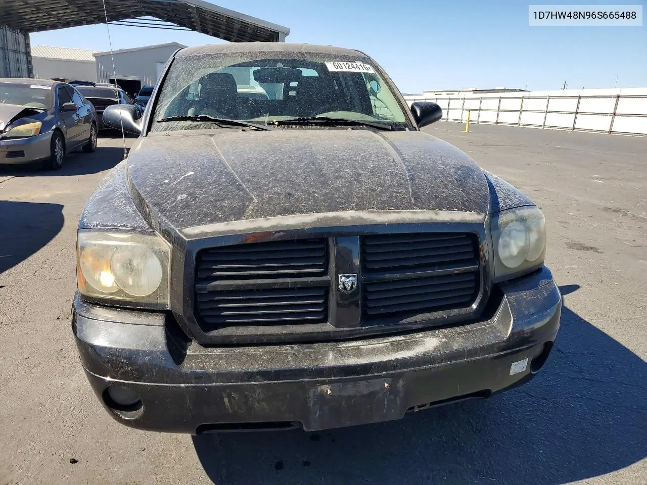2006 Dodge Dakota Quad Slt VIN: 1D7HW48N96S665488 Lot: 60124416