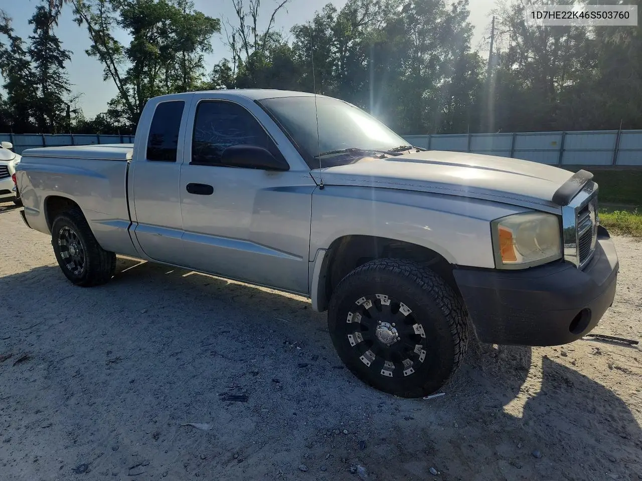 2006 Dodge Dakota St VIN: 1D7HE22K46S503760 Lot: 60225576