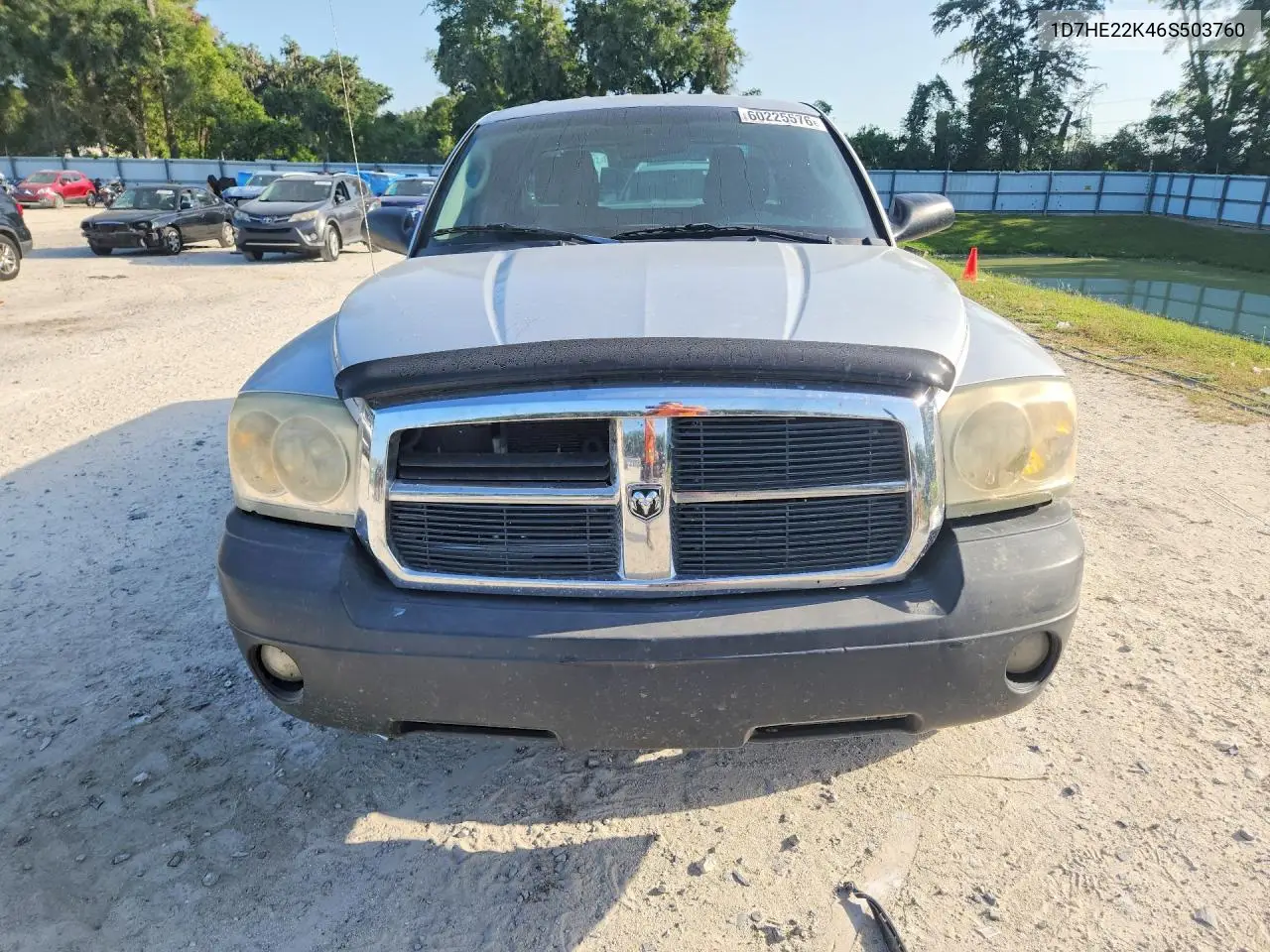 2006 Dodge Dakota St VIN: 1D7HE22K46S503760 Lot: 60225576