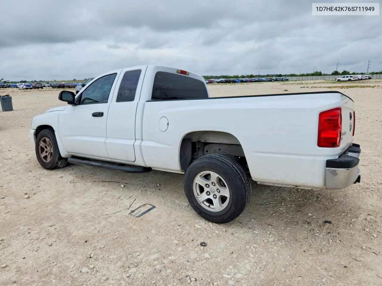 2006 Dodge Dakota Slt VIN: 1D7HE42K76S711949 Lot: 60742436