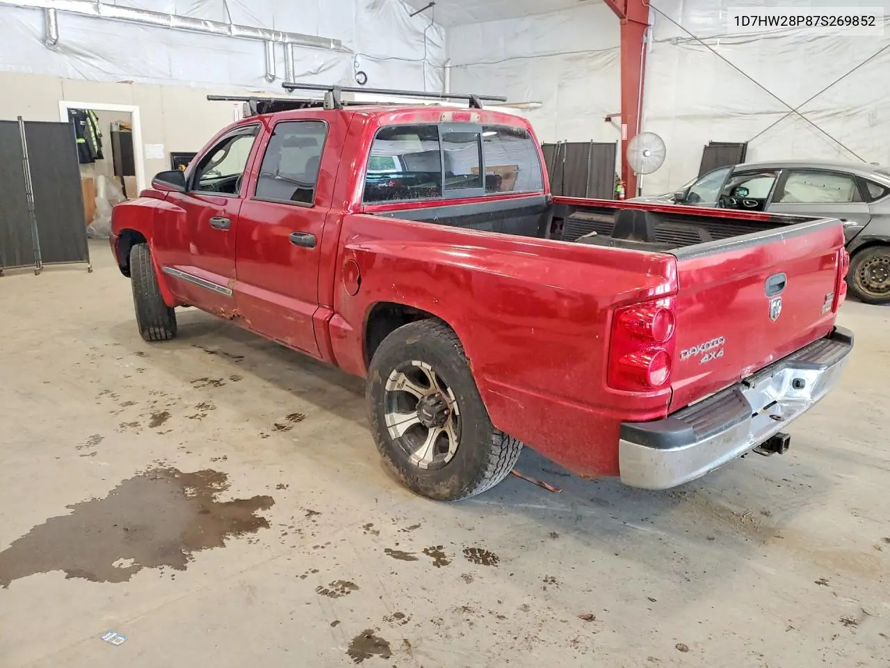 2007 Dodge Dakota Quad VIN: 1D7HW28P87S269852 Lot: 60600196