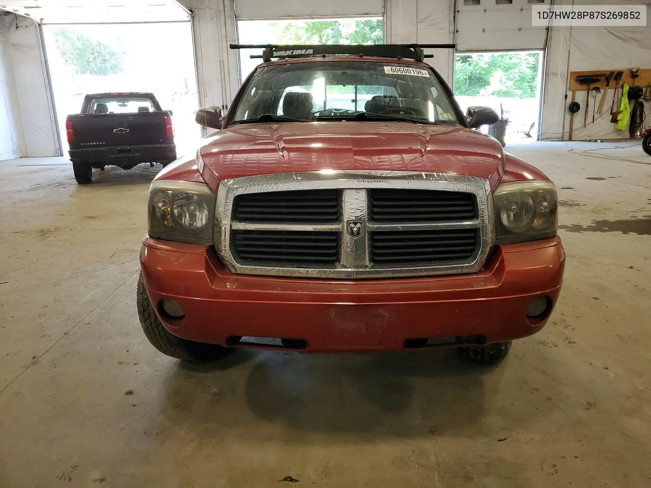 2007 Dodge Dakota Quad VIN: 1D7HW28P87S269852 Lot: 60600196