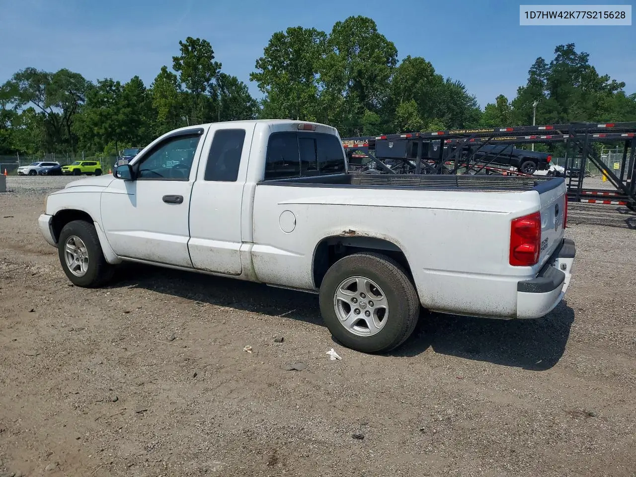 2007 Dodge Dakota Slt VIN: 1D7HW42K77S215628 Lot: 60809826