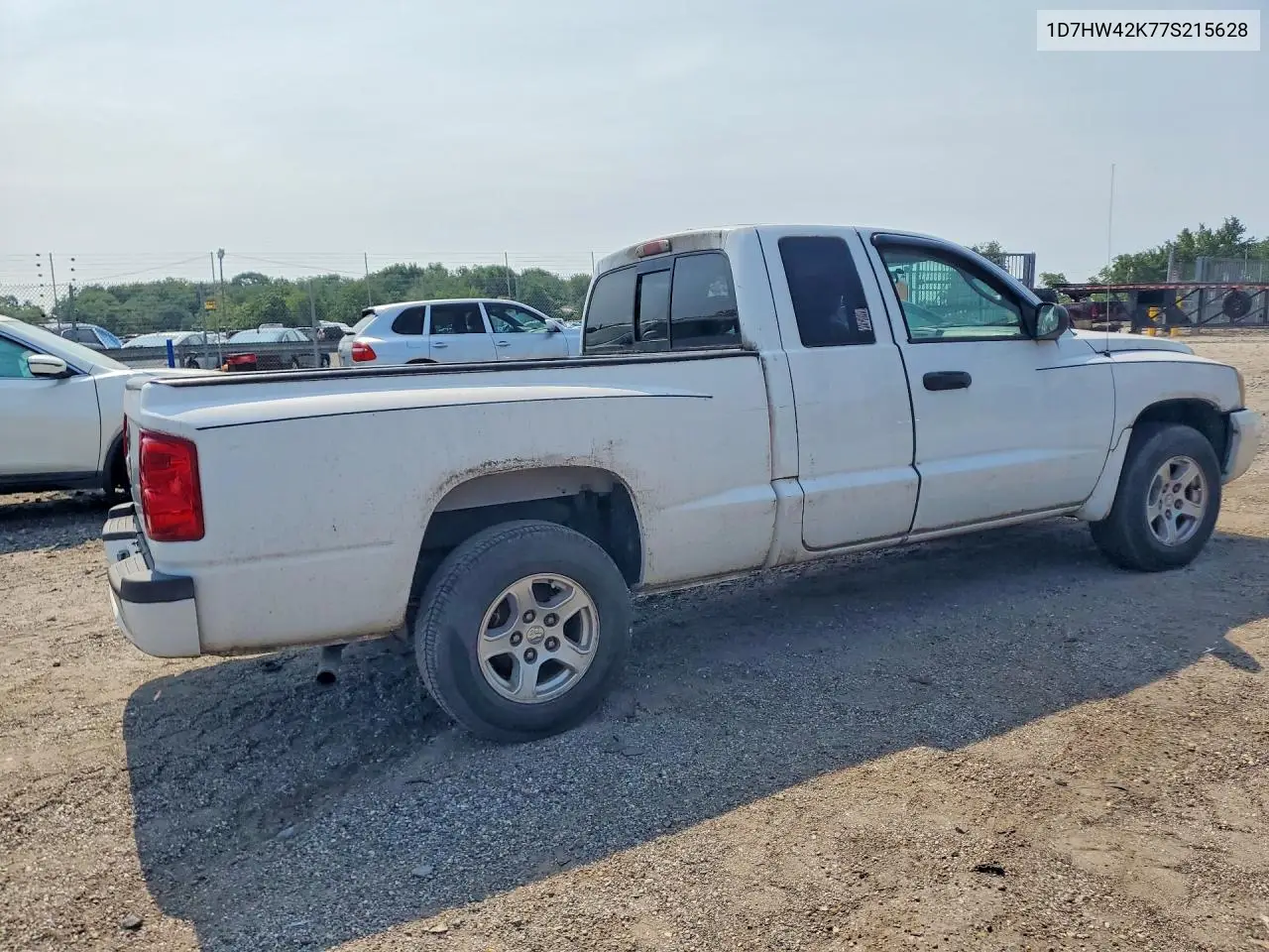 2007 Dodge Dakota Slt VIN: 1D7HW42K77S215628 Lot: 60809826