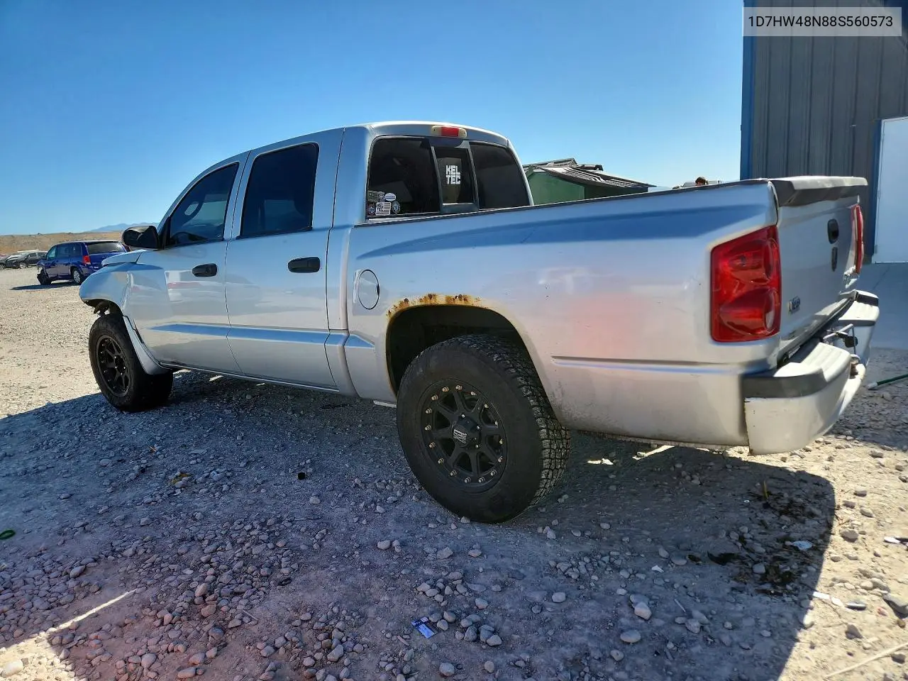 2008 Dodge Dakota Quad Slt VIN: 1D7HW48N88S560573 Lot: 57018966