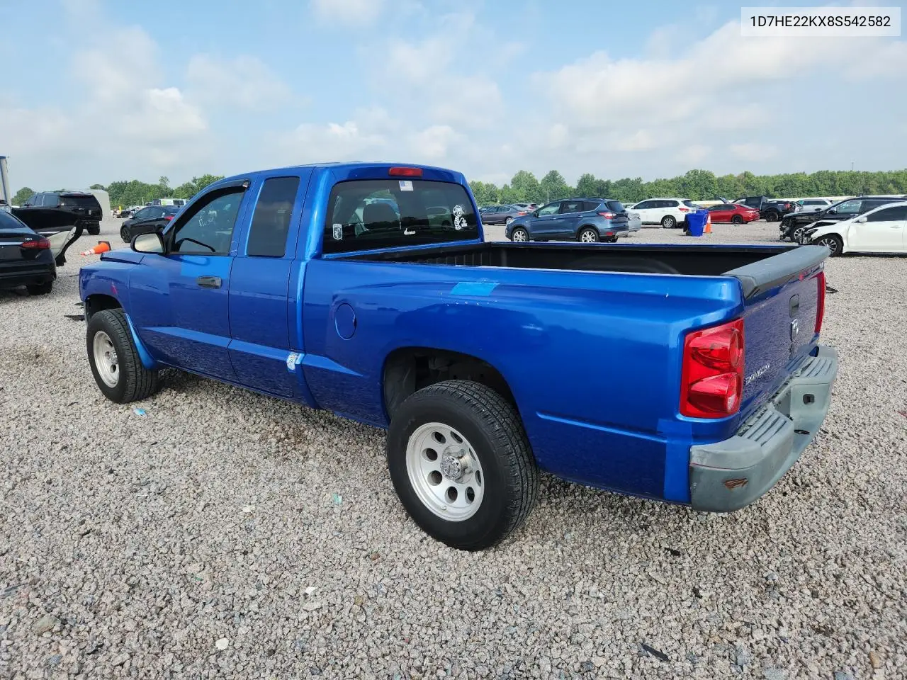 2008 Dodge Dakota St VIN: 1D7HE22KX8S542582 Lot: 58485946