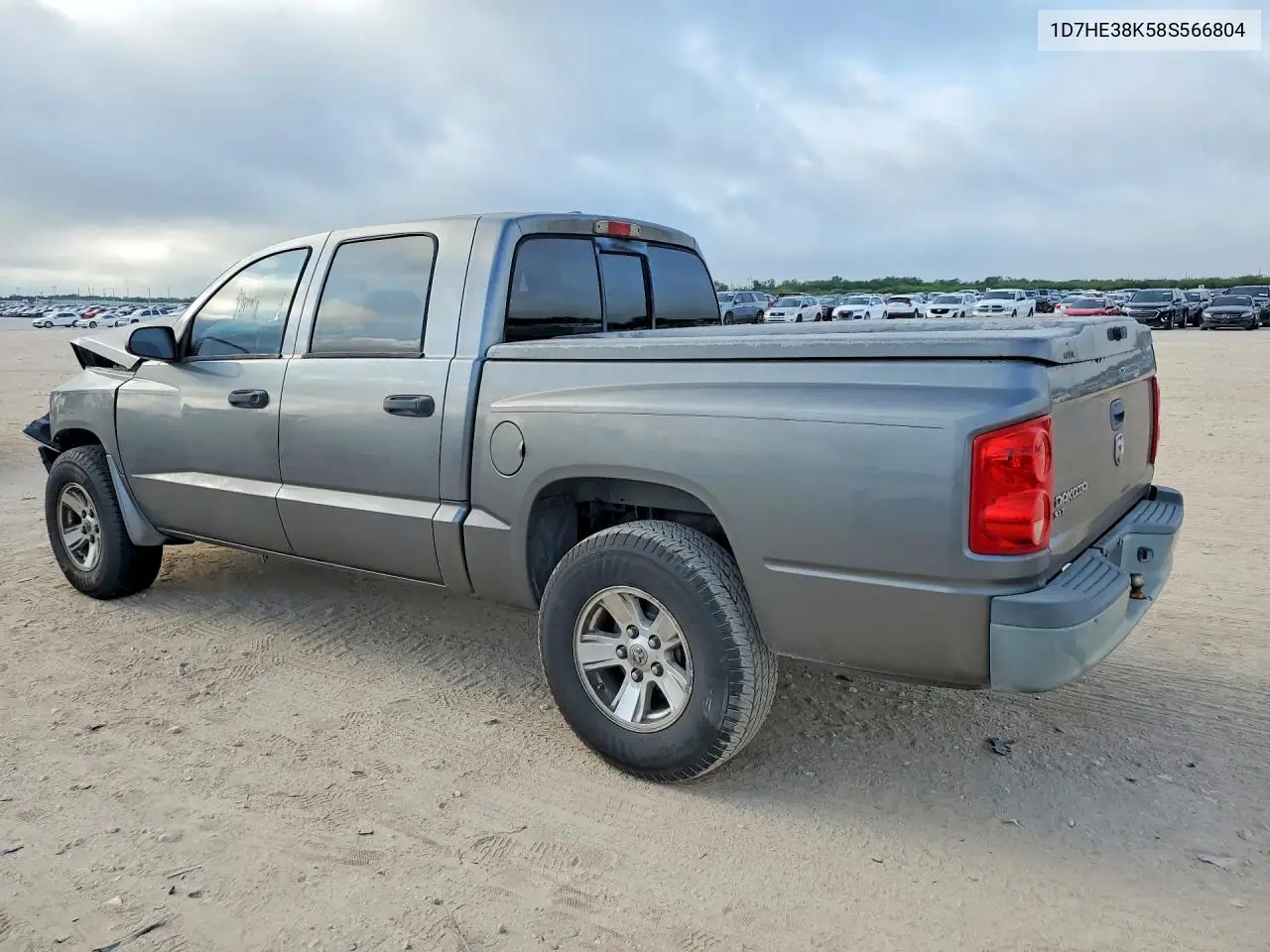 2008 Dodge Dakota Sxt VIN: 1D7HE38K58S566804 Lot: 60012536