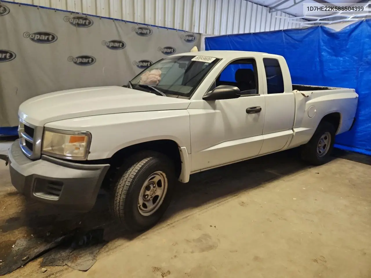 2008 Dodge Dakota St VIN: 1D7HE22K58S504399 Lot: 60049686