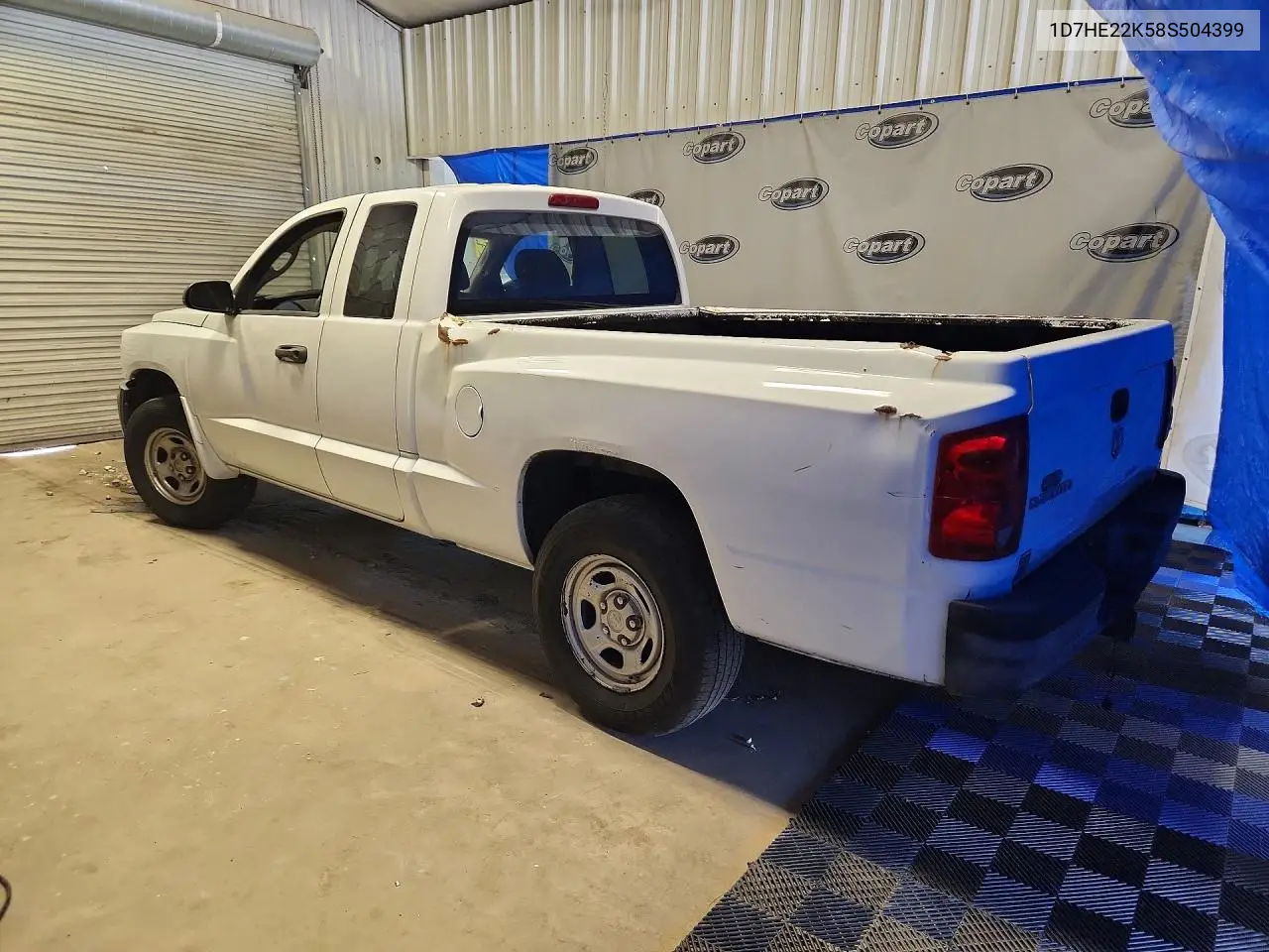2008 Dodge Dakota St VIN: 1D7HE22K58S504399 Lot: 60049686