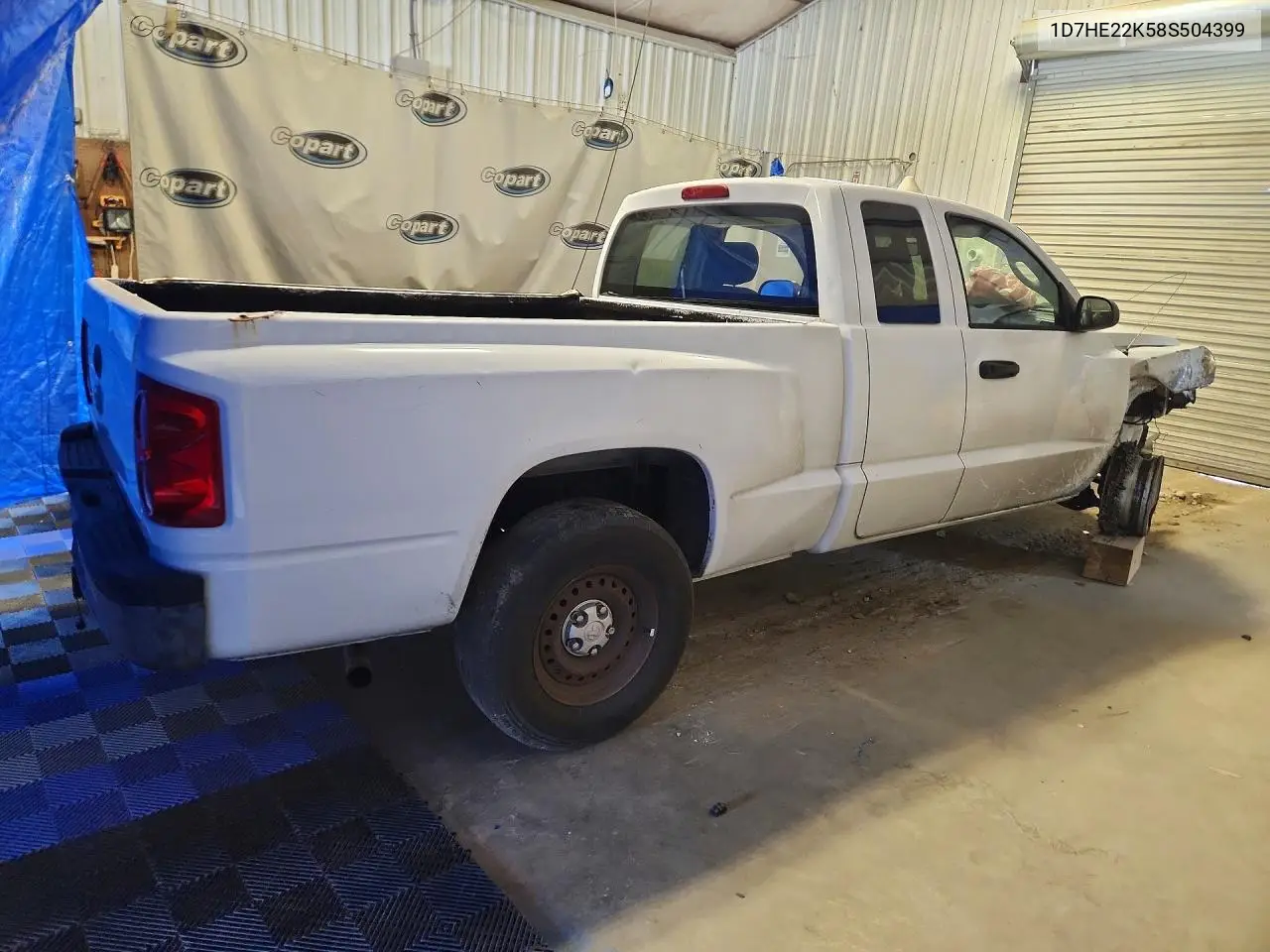 2008 Dodge Dakota St VIN: 1D7HE22K58S504399 Lot: 60049686