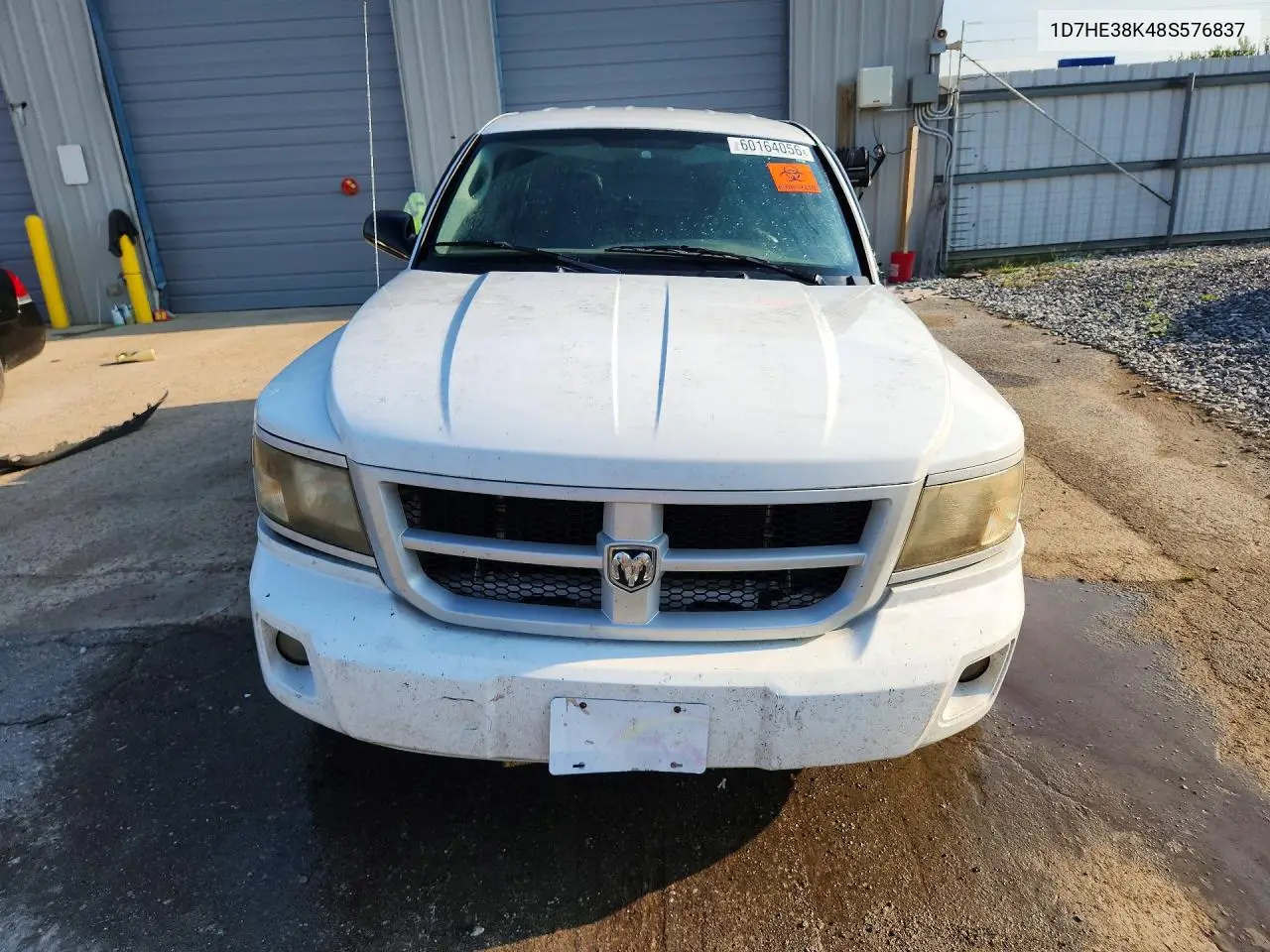 2008 Dodge Dakota Sxt VIN: 1D7HE38K48S576837 Lot: 60164056