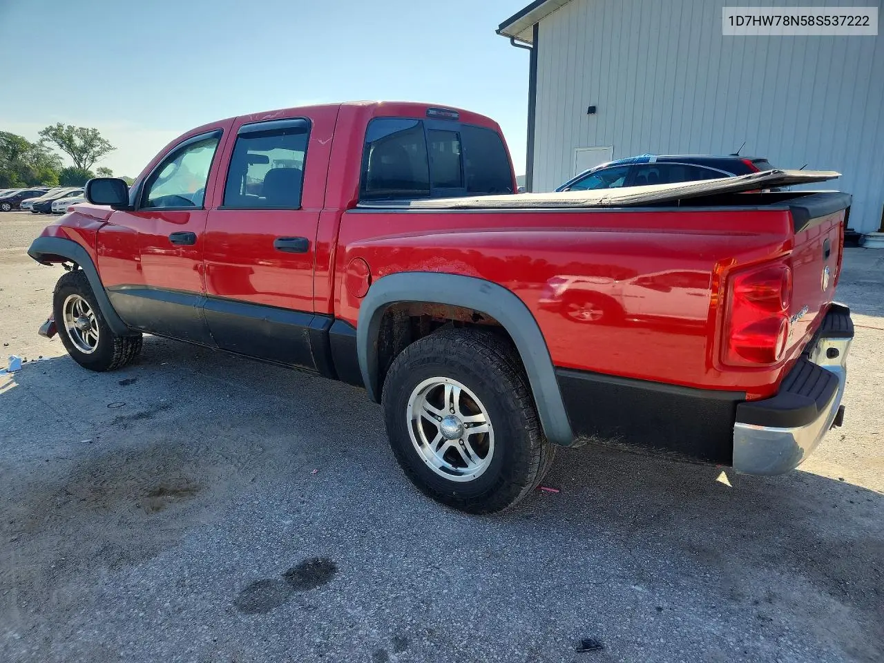 2008 Dodge Dakota Trx VIN: 1D7HW78N58S537222 Lot: 61705426