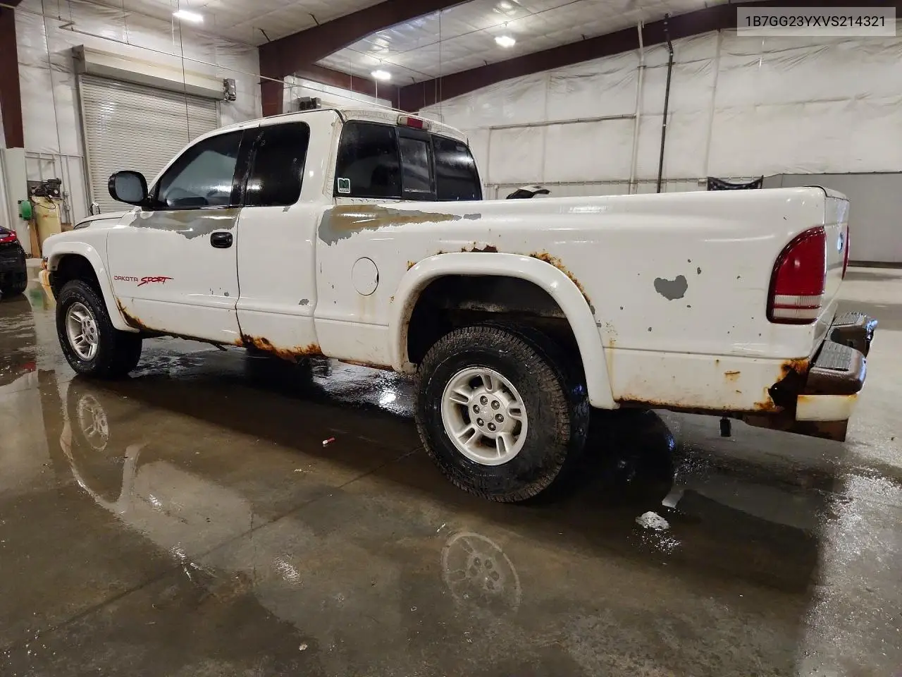 2008 Dodge Dakota VIN: 1B7GG23YXVS214321 Lot: 61840906