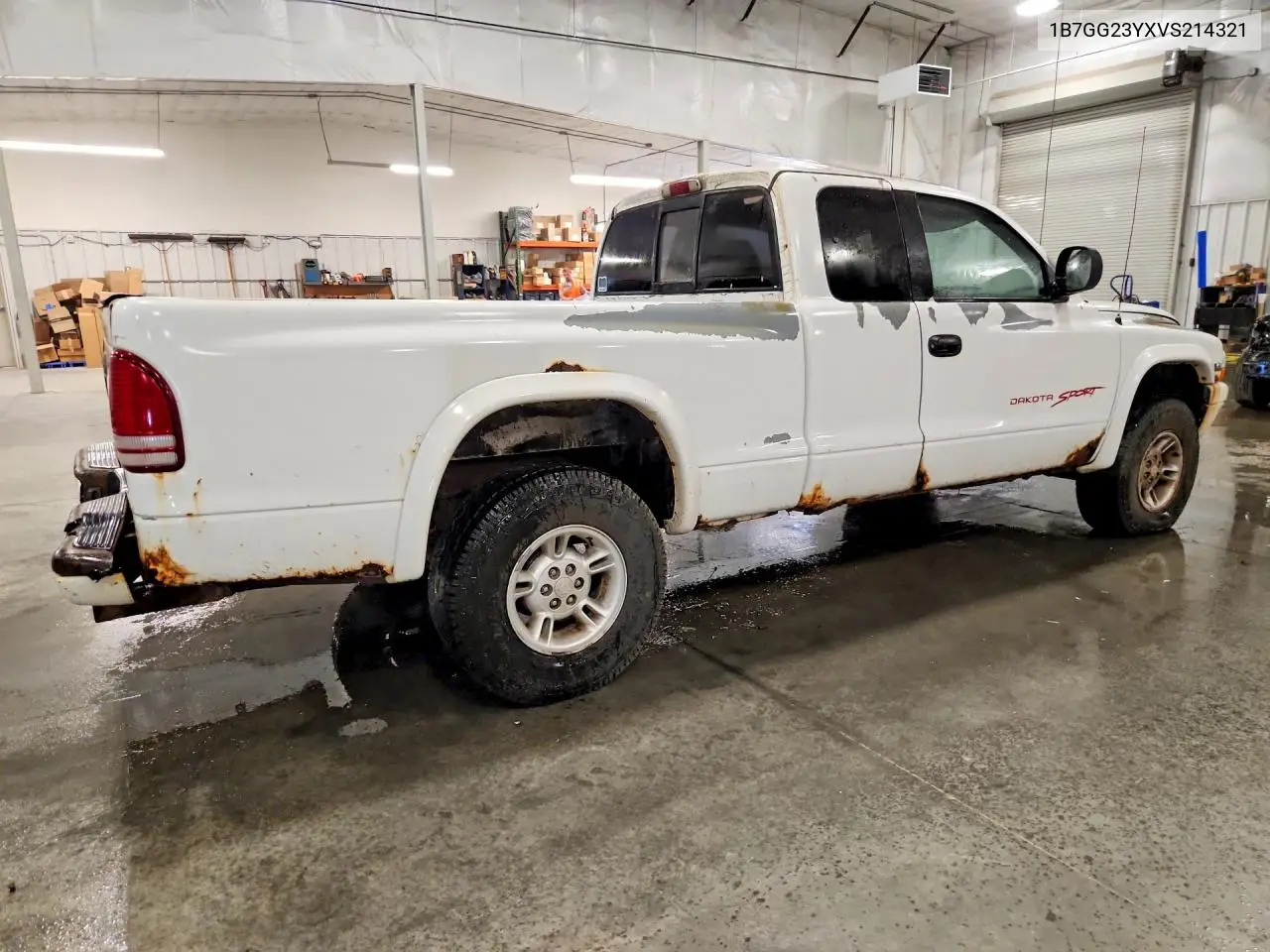 2008 Dodge Dakota VIN: 1B7GG23YXVS214321 Lot: 61840906