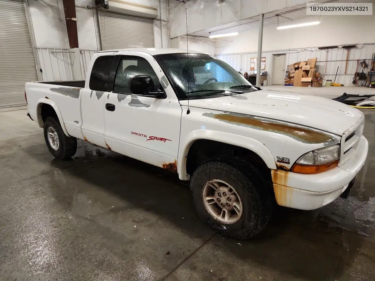 2008 Dodge Dakota VIN: 1B7GG23YXVS214321 Lot: 61840906