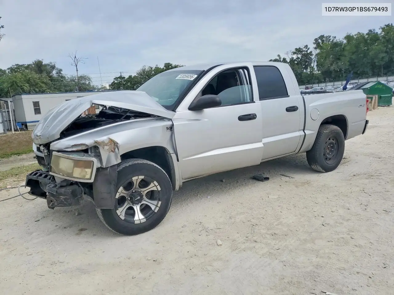 2011 Dodge Dakota Slt VIN: 1D7RW3GP1BS679493 Lot: 53059056