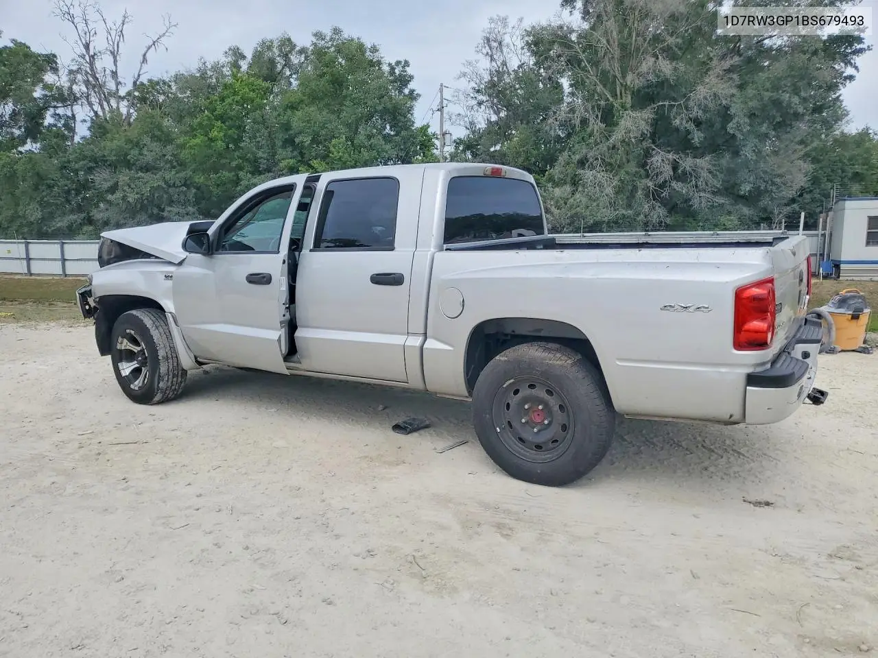 2011 Dodge Dakota Slt VIN: 1D7RW3GP1BS679493 Lot: 53059056